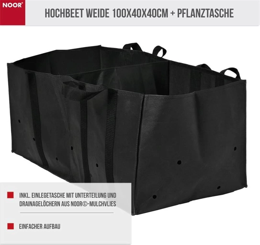 Hochbeet Weide Inkl. Pflanztasche â Bild 2