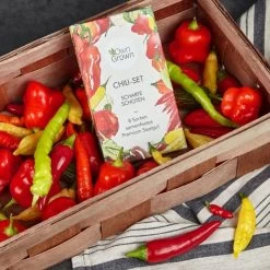 Chili-Samen 8er Saatgut-Set