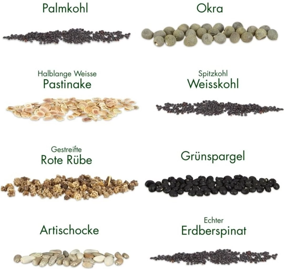 Historisches Gemüse 8er Saatgut-Set – Bild 2