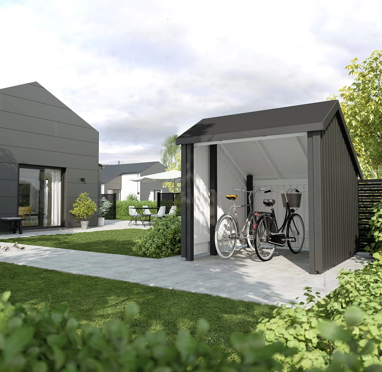 Plus Fahrradunterstand – Bild 2
