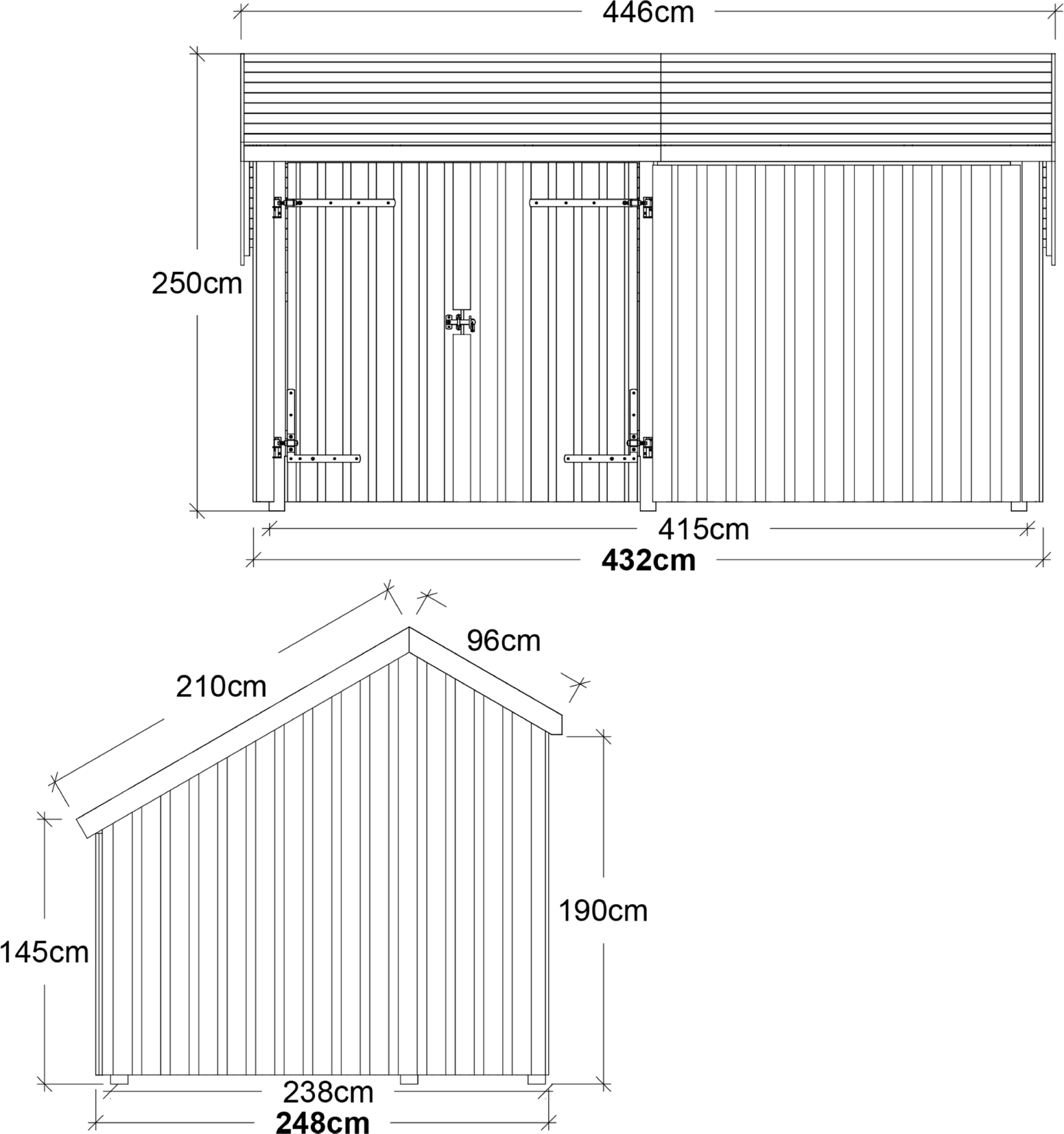 Plus MULTI Gartenhaus – Bild 4