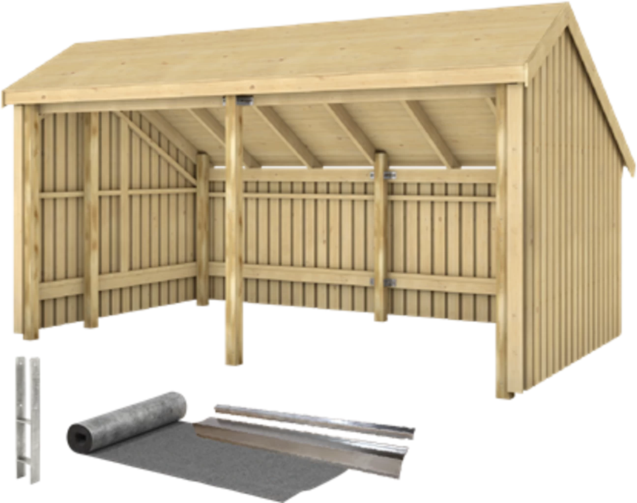 Plus Multi Gartenhaus 2 Module Inkl. Zubehör – Bild 2