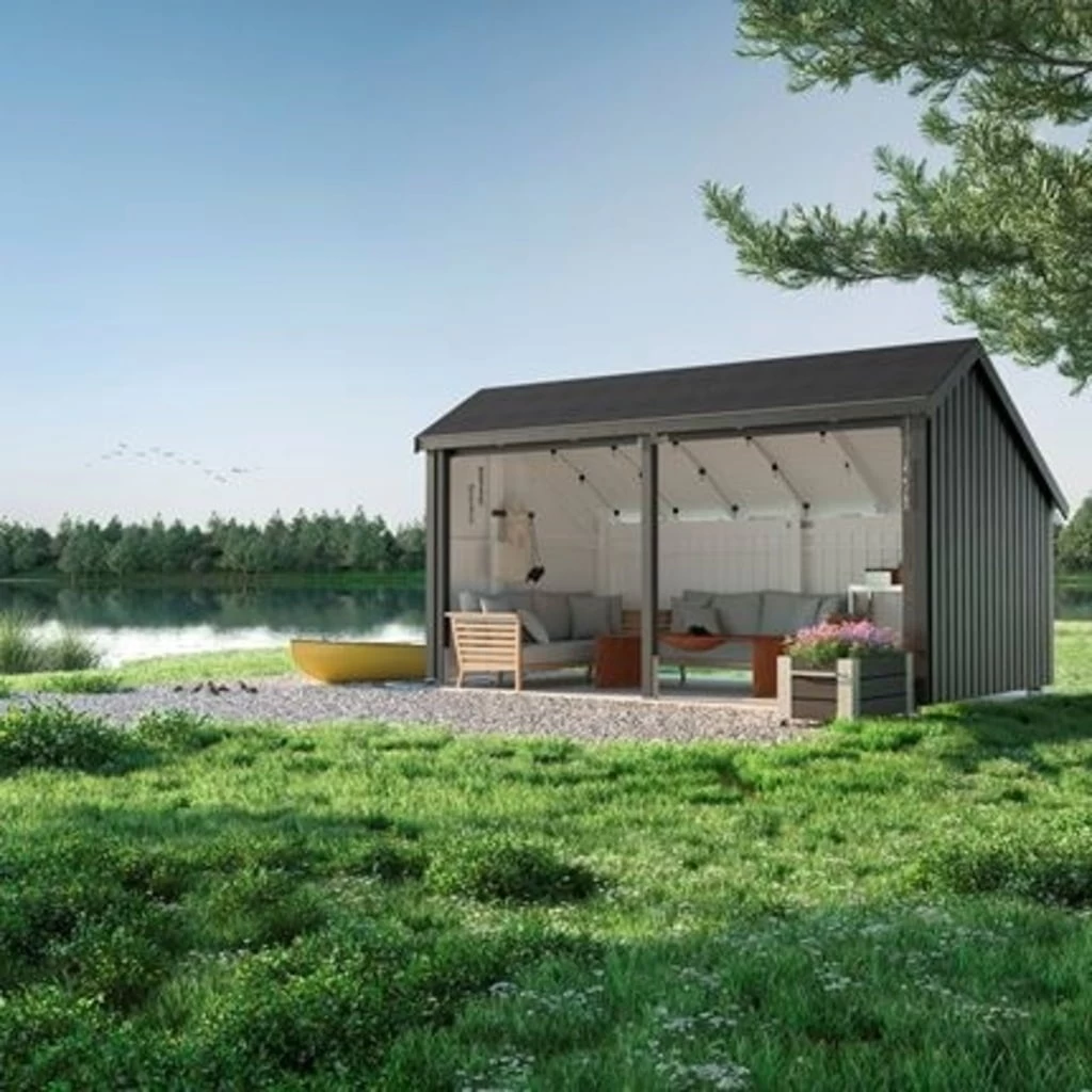 Plus Multi Gartenhaus 2 Module Inkl. Zubehör