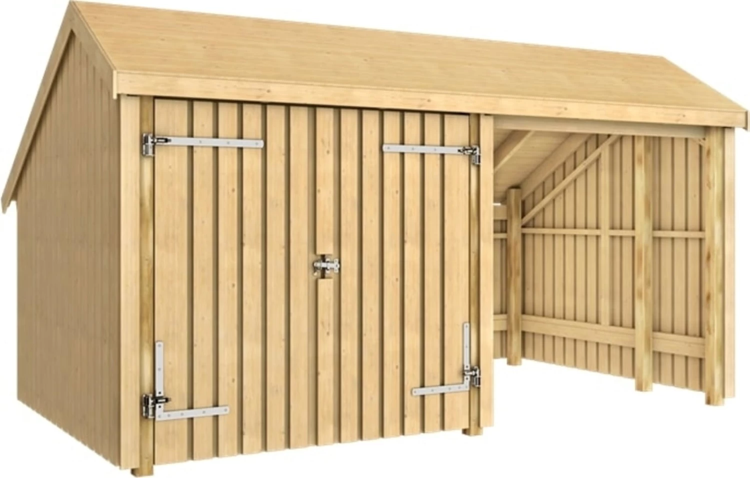 Plus MULTI Gartenhaus Mit Doppeltor – Bild 5