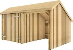 Plus MULTI Gartenhaus Mit Doppeltor