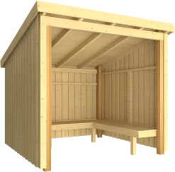 Plus Nordic Grillhütte - 5 M² - Type 1A