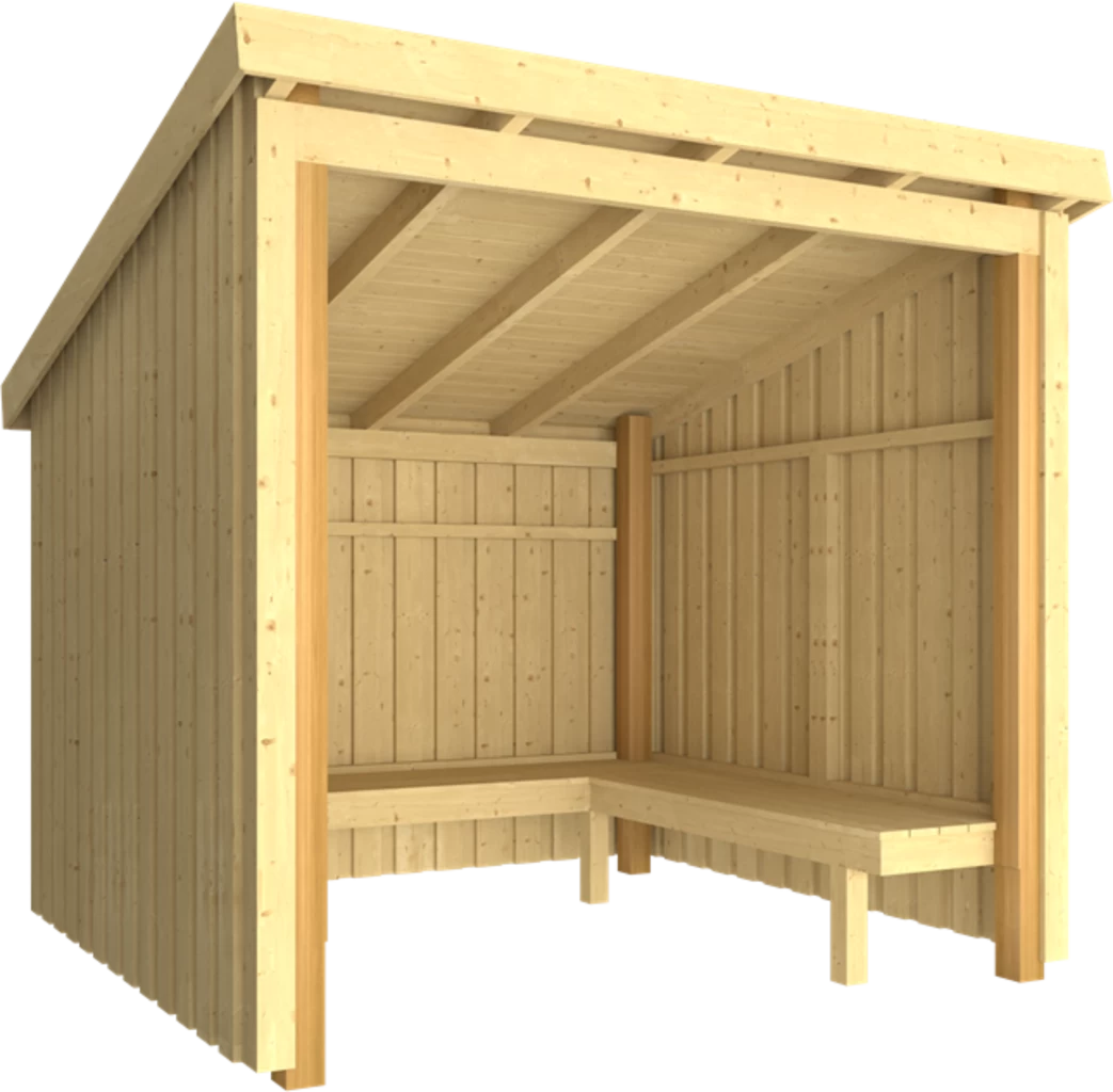 Plus Nordic Grillhütte - 5 M² - Type 1A