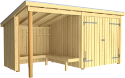 Plus Nordic Grillhütte/Gartenhaus - 9,5 M² - Typ 1B