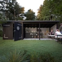 Plus Nordic Multi Gartenhaus 3 Module Mit Doppeltür Inkl. Zubehör