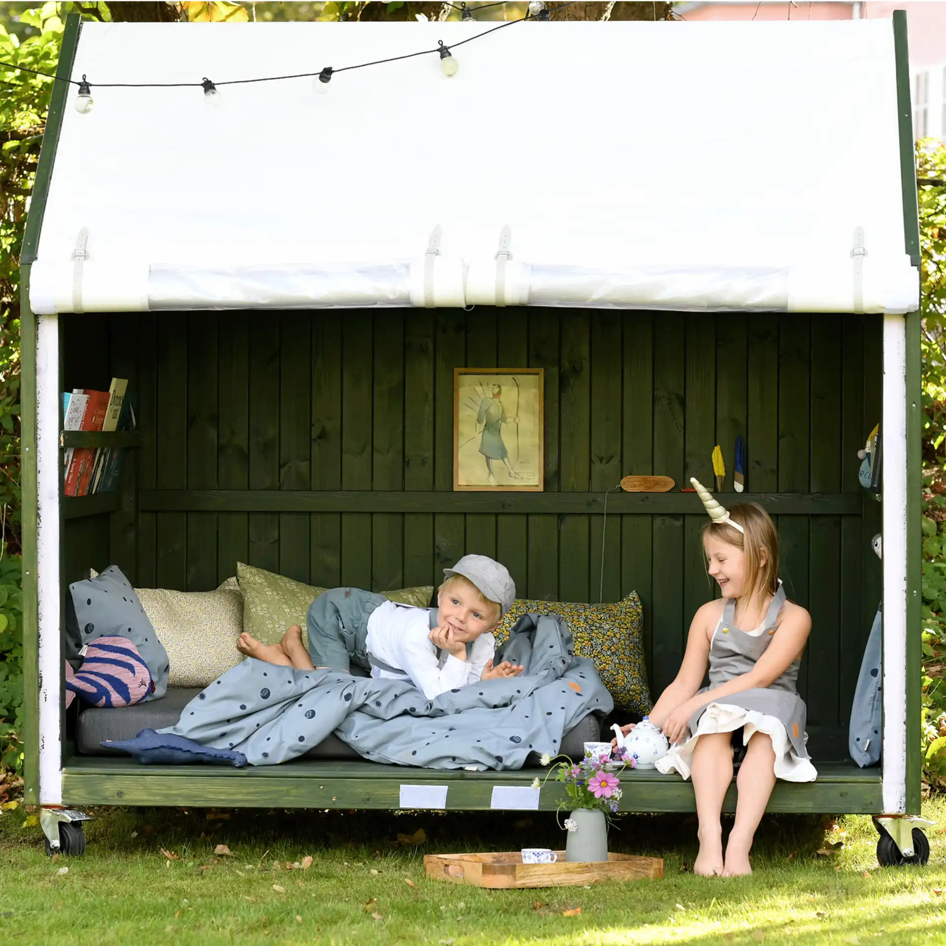 Plus SHELTER Gartenhaus/Spielhaus Mit Räder – Bild 3