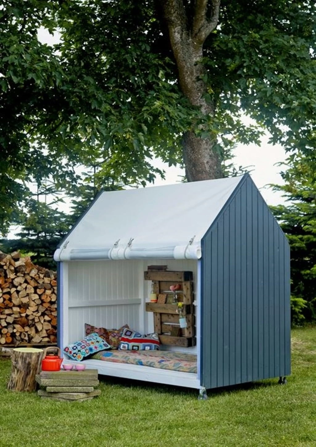 Plus SHELTER Gartenhaus/Spielhaus Mit Räder – Bild 6