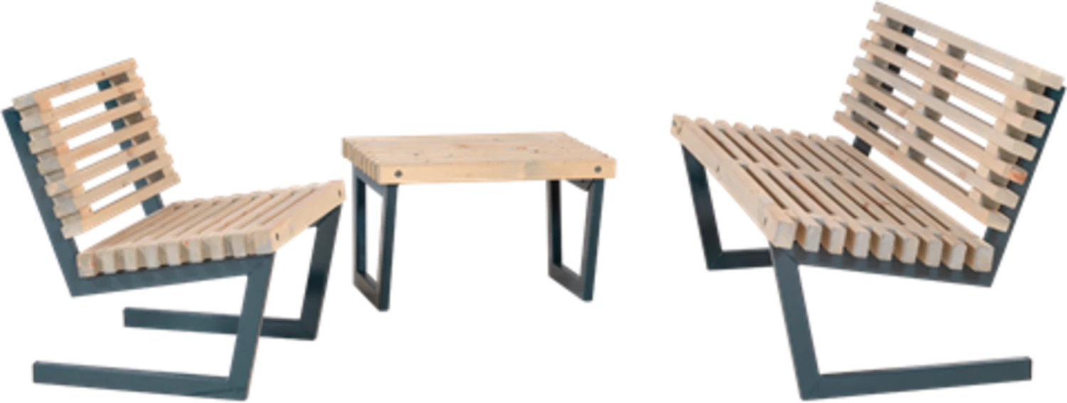 Plus SIESTA Lounge Möbelset 2 – Bild 3