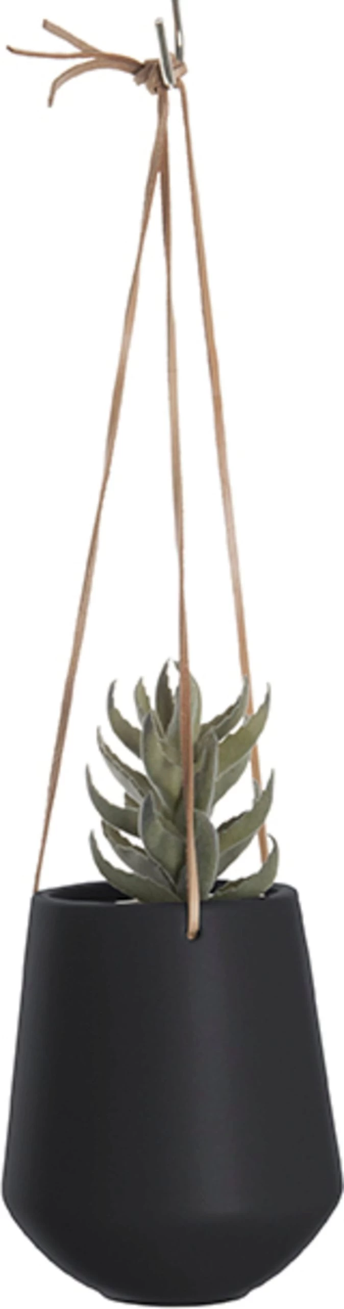 PRESENT TIME Hängetopf "Skittle" Medium, Matt Schwarz