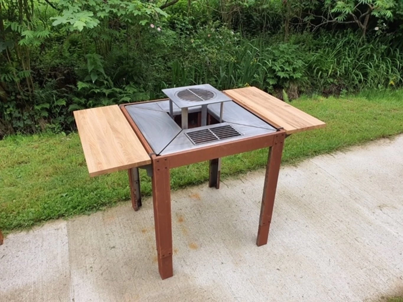 Feuerschale / Grilltisch "Calido", Höhe 90 Cm – Bild 3