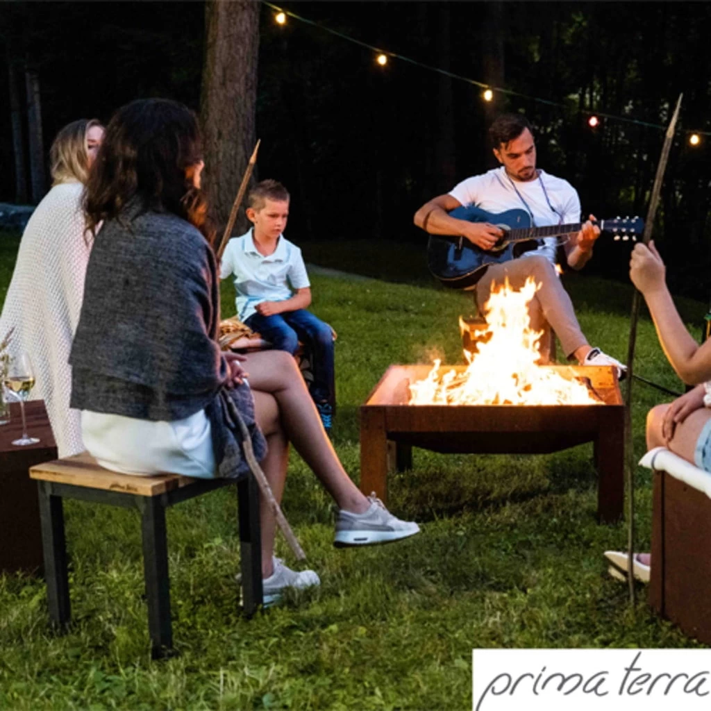 Feuerschale / Grilltisch "Calido", Höhe 90 Cm – Bild 2