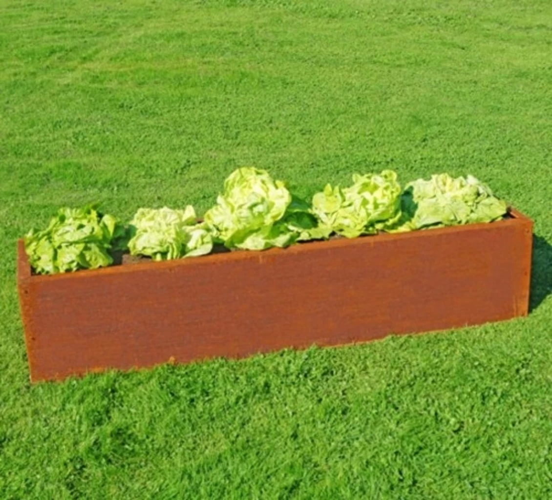Hochbeet Edelrost "Planus", 158 X 38 Cm â Bild 5