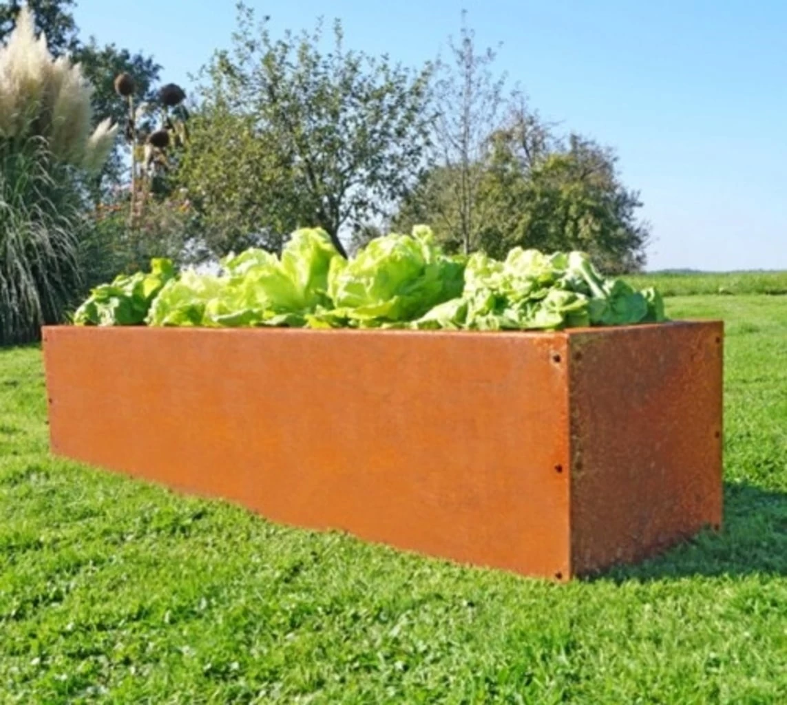 Hochbeet Edelrost "Planus", 158 X 38 Cm â Bild 6