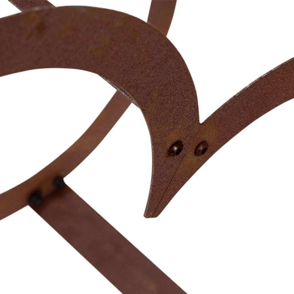 Kaminholzregal Herz - Edelrost – Bild 11