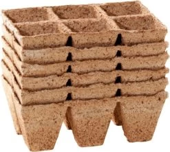 36 Anzuchttöpfe 5 Cm - 6 Strips à 6 Töpfe