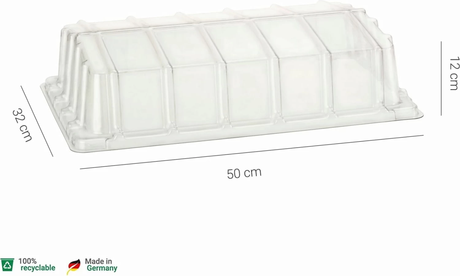 Abdeckhaube - 50x32 Cm â Bild 2