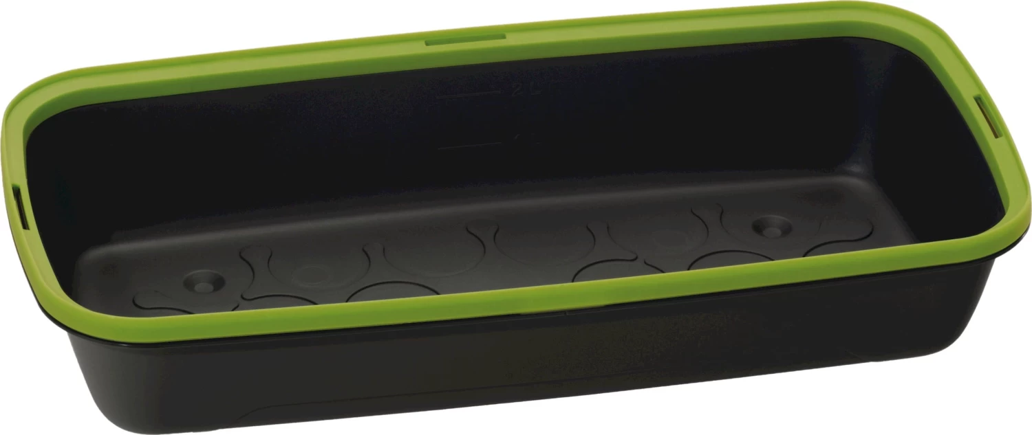 Anzuchtschale M BOQUBE Anthrazit-Sommergrün