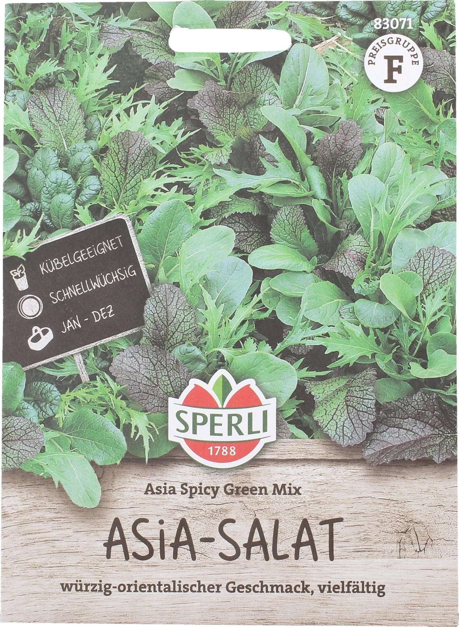 Salat Mischung "Asia Spicy Green Mix" â Bild 2