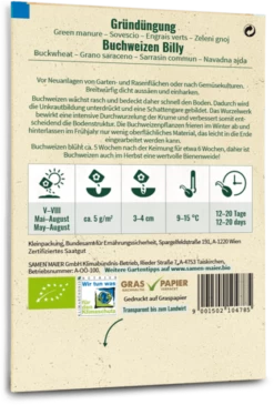 Bio Buchweizen "Billy"