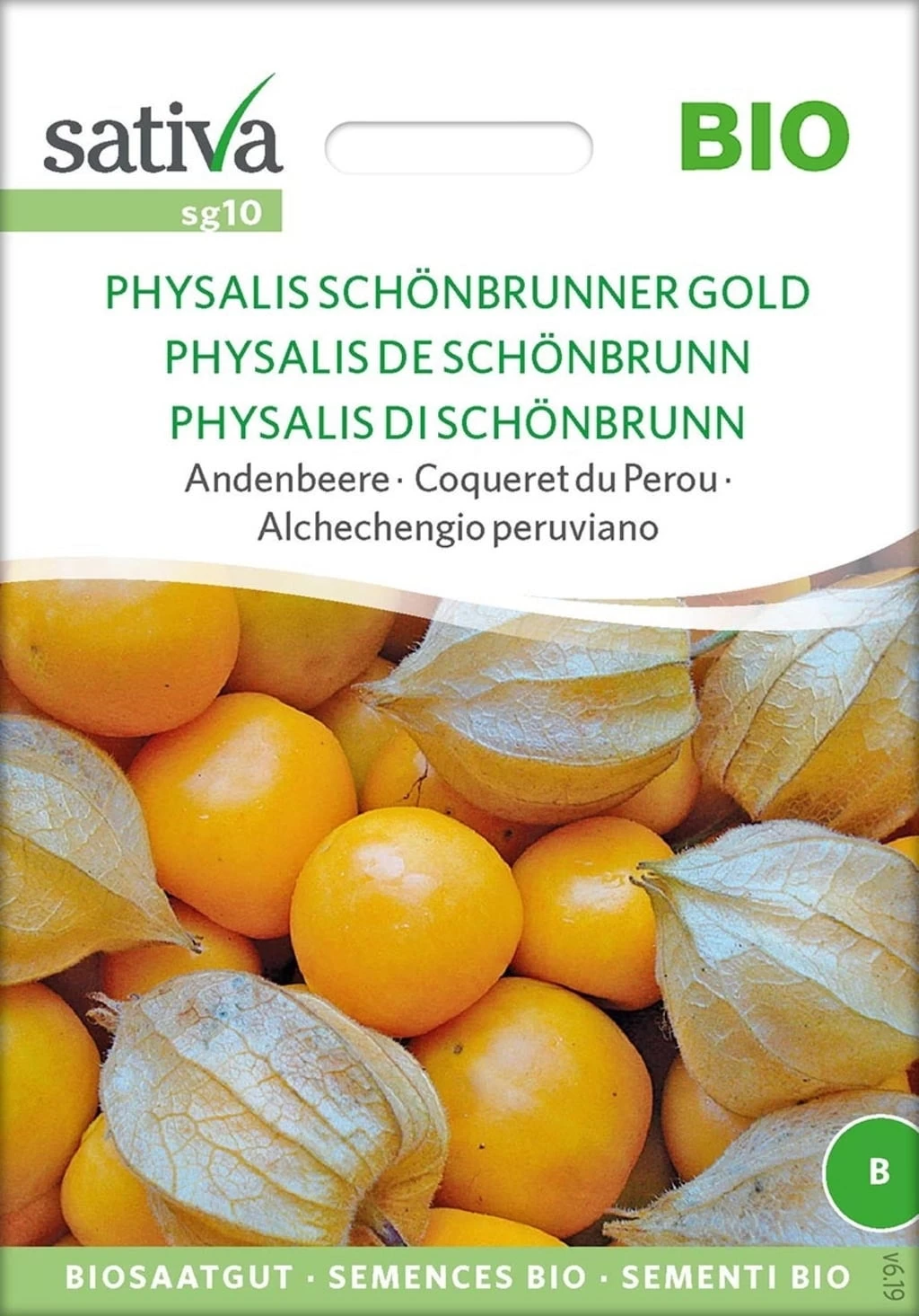 Bio Andenbeere "Physalis Schönbrunner Gold"