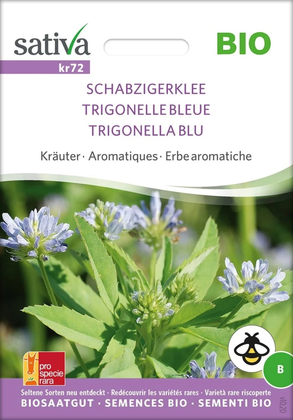 Bio Kräuter "Schabzigerklee"