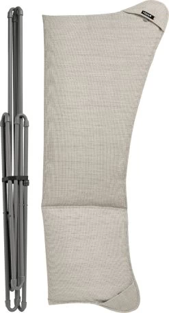 Lafuma SPHINX Lounge Chair, Titane, Latte