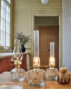 Petroleumlampe "Elvira" Small, Transparent