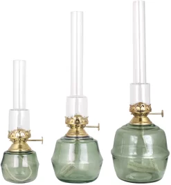 Petroleumlampe "Majken" Large, Grün