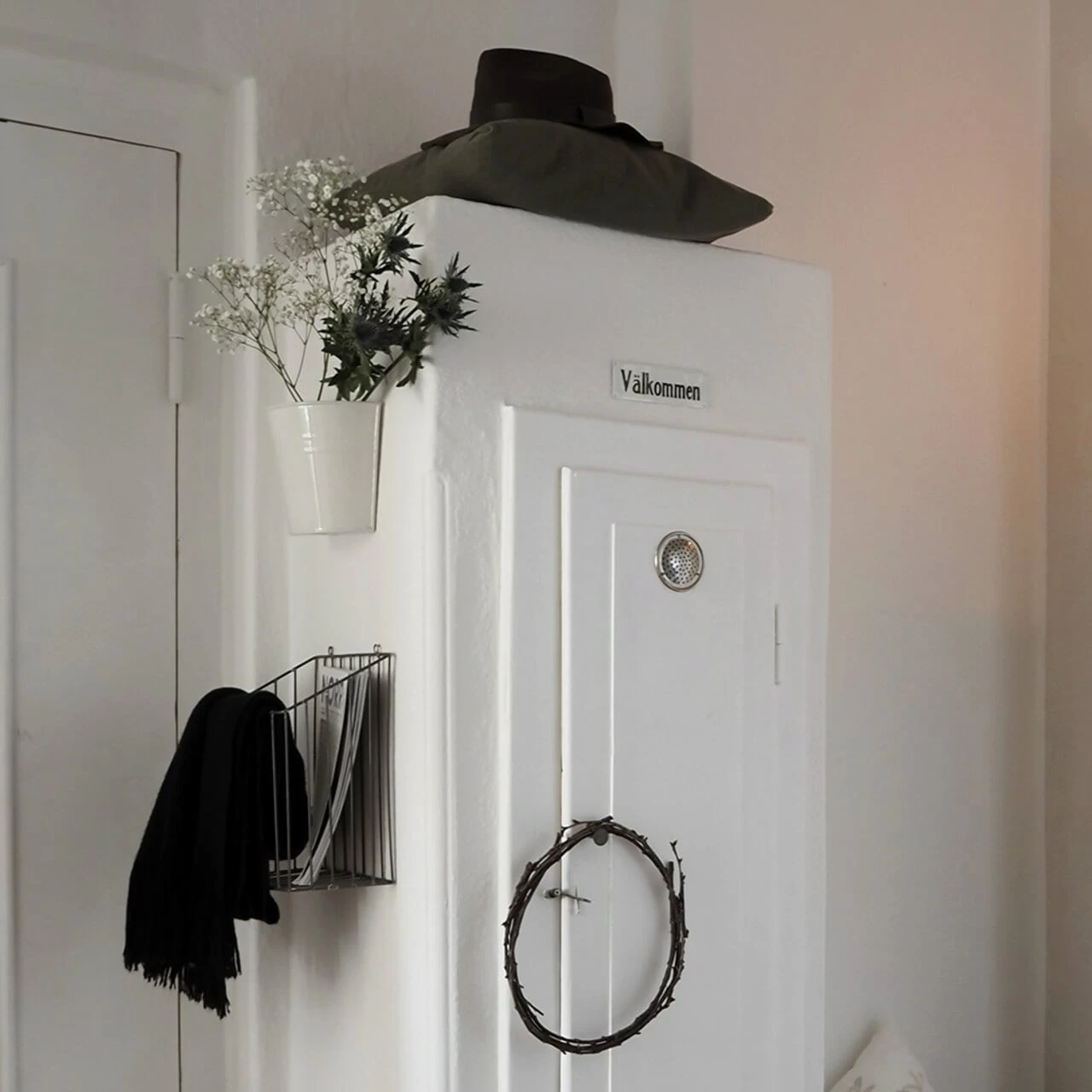 Zeitungskorb Zink – Bild 2