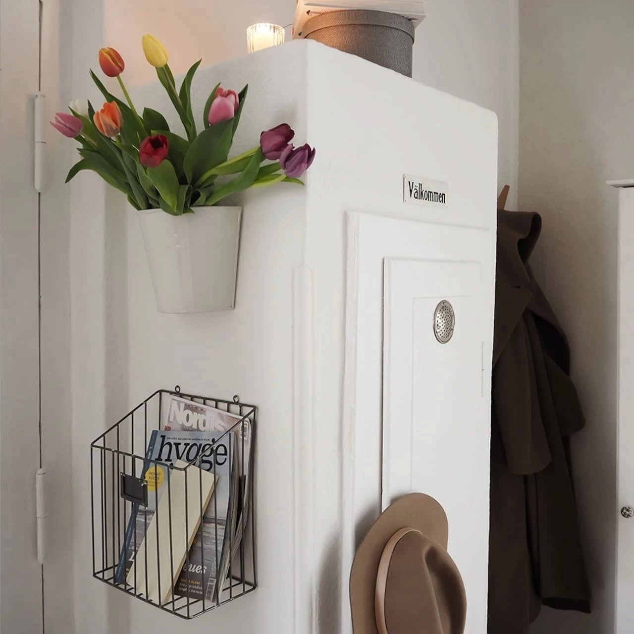 Zeitungskorb Zink – Bild 4