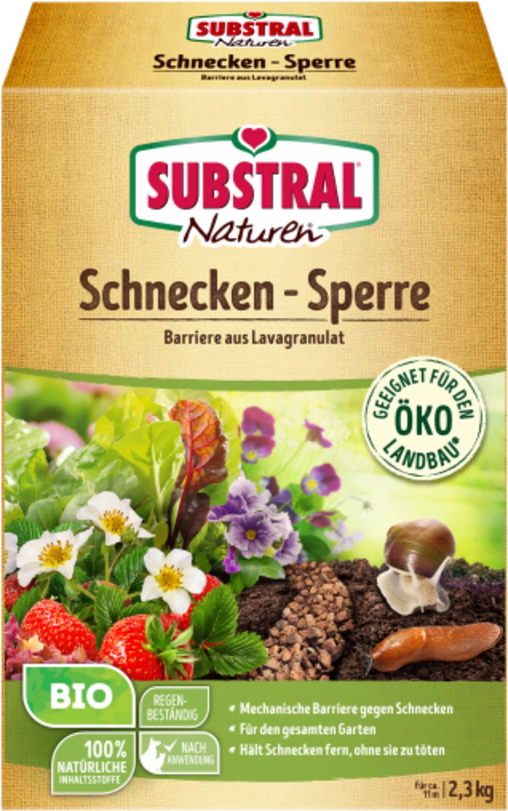 Bio Schneckenbarriere, 2,30 Kg â Bild 2
