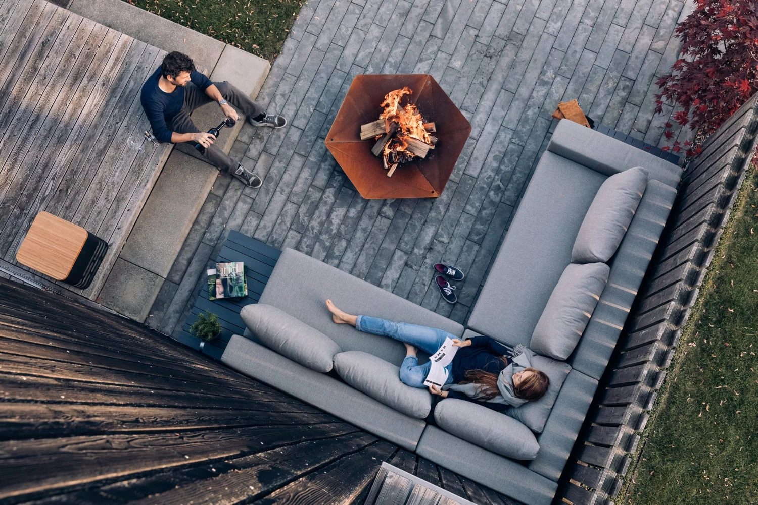 TRIPLE Feuerschale, 65 Cm – Bild 5