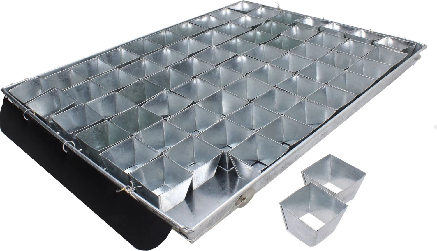 Anzuchtplatte Mit 70 Einzeltöpfen - Verzinkt – Bild 3