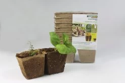 Windhager Anzucht-Töpfe 8 Cm Eckig, 16 Stück