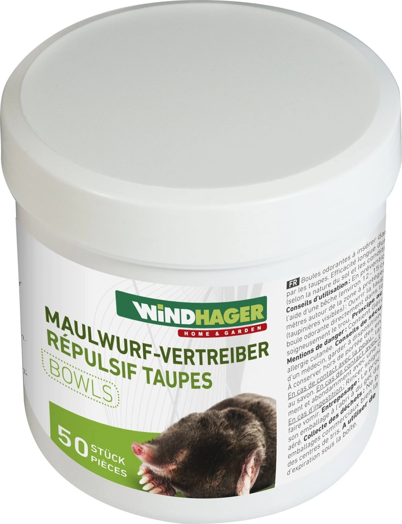 Windhager Maulwurfabwehr Kugeln 50 Stk., 50 Stück – Bild 4