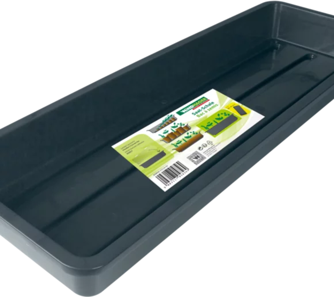 Windhager Saat-Schale 58x19x6cm, Schiefergrau â Bild 2